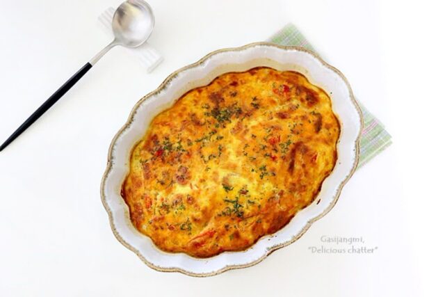 방울토마토프리타타 에그프리타타 레시피 치즈오믈렛 오븐요리