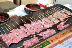 닭 염통 꼬치