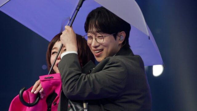 ‘수밤’ 안성훈, 우산 들고 강동원 소환? 김희재는 “애기야 가자”
