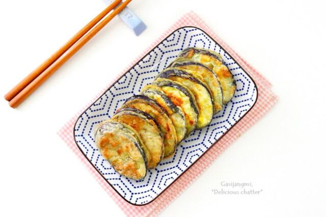 가지전 레시피 맛있는 가지요리 집밥 야채전 만들기