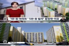 월세 1만원이라는 청년아파트