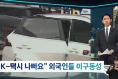 외국인 관광객들에게 악명 높다는 K-택시