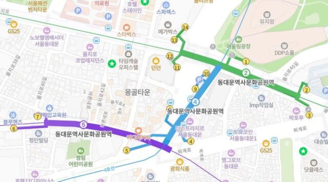 이게 환승역인가 싶은 걷다가 개빡치는 지하철역