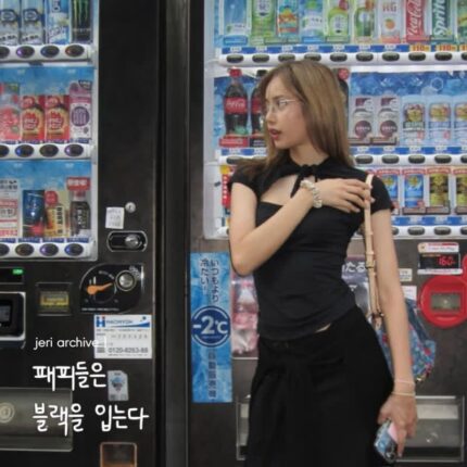 (패피들은 블랙을 입는다) 리사 데일리룩 완성템, 루이비통 체리백부터 타비슈즈까지