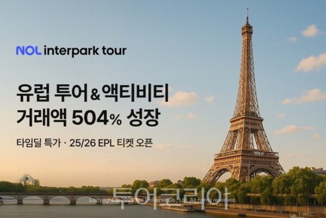 NOL 인터파크투어, 올 상반기 유럽 투어&액티비티 거래액 504% 증가