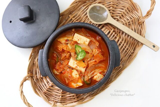 참치김치찌개 밥도둑 국물요리 김치찌개 레시피