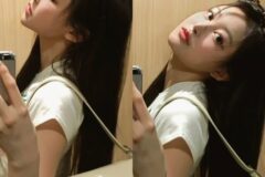 싸이월드 해본 적도 없을텐데 그 시절st로 셀카 찍는 여돌