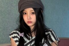 베레모를 이렇게 써? 츄, 원희, 하음의 스타일링 팁