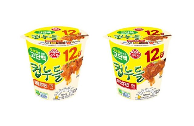 오뚜기, 두부면으로 가볍게 ‘고단백 컵누들’ 출시