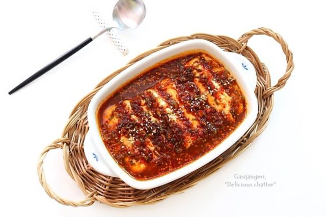 연두부찜 간단한 아침메뉴 간장양념 연두부찜 집밥레시피