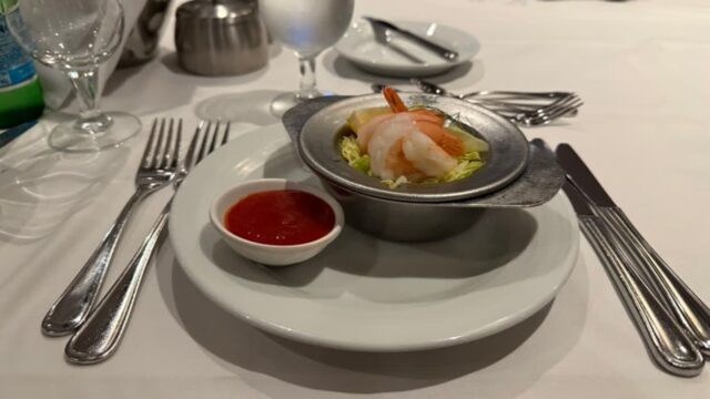 로얄캐리비안 크루즈에서 즐긴 프리미엄 스테이크 – Chops Grille