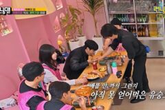 [런닝맨]유승호랑 떡볶이 먹고싶었던 지예은