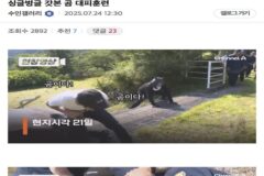 일본의 곰 대피 훈련
