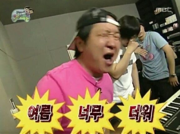 작년여름 vs 이번년 여름