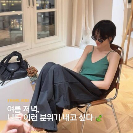 (심쿵주의) 송혜교 여름 숏컷 데일리룩, 따라하고 싶다!