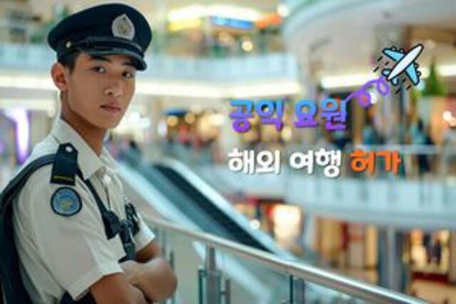 사회복무요원 해외여행, 가능할까? (+공익 해외여행)