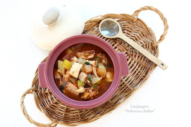 된장찌개 레시피 쫄깃 구수한 해물된장찌개 집밥 찌개요리