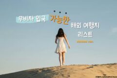무비자 입국 가능한 해외 여행지 리스트 2025 VER. [무비자 여행 가능 국가]