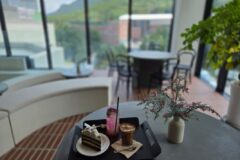 오크밸리 근처 원주 대형카페, 포트힐 이색적이었다!
