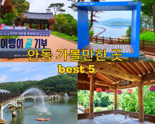 경북 안동 가볼만한 곳 베스트 5