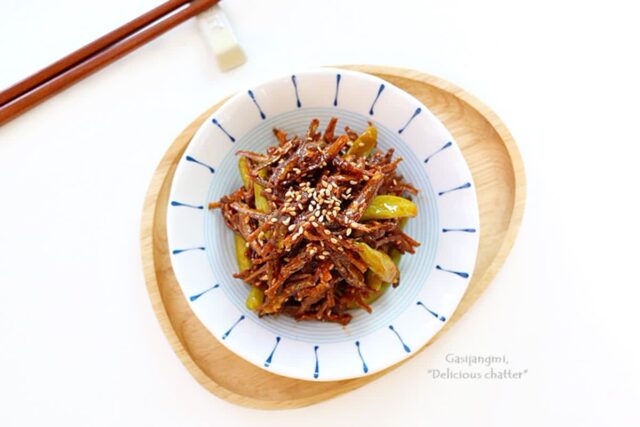 꽈리고추 멸치고추장볶음 멸치볶음 집밥 볶음반찬 도시락반찬