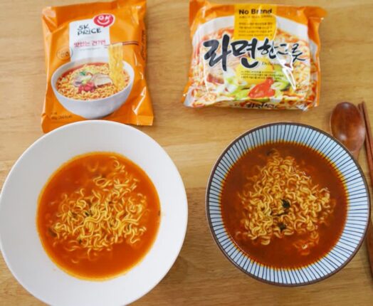 봉지라면 추천 노브랜드 라면한그릇 이마트라면 5K프라이스 비교