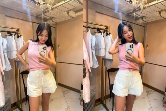 애 둘 엄마, 방송에 사업까지? 46세 방송인의 핑키한 여름 OOTD