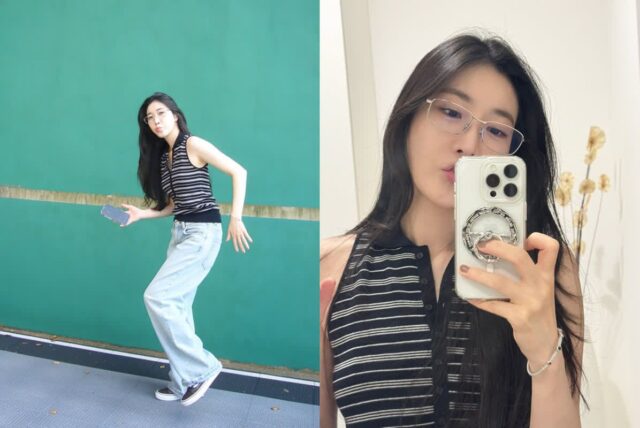 무대 위 ‘발라드 여신’은 어디로? 40세 새댁의 귀여움 폭발한 여름 꾸안꾸룩