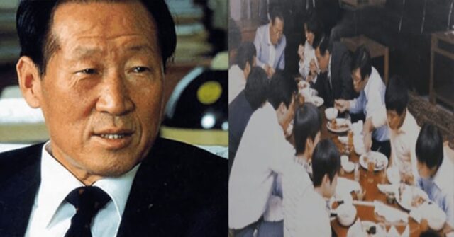 “정주영 회장” 1990년대 현대 그룹이 한국을 장악할 수 있었던 사진 한 장