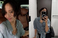 ‘기생충’의 그녀 맞나? 44세 조여정, ‘매듭’ 하나로 ‘꾸안꾸’를 ‘하이패션’으로