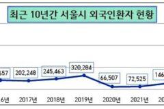 지난해 서울 찾은 외국인 의료관광객 100만 명… 의료비 1조2천억 원 지출