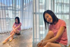 ‘원조 퀸’ 채시라, 57세 나이 잊게 하는 ‘분홍 티셔츠+반바지’ 입고 ‘소녀미’