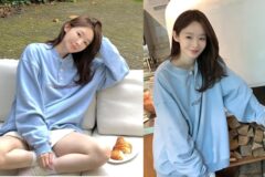 ‘장원영도 반한’ 가수이자 패션뷰티 CEO의 감각! 오버핏 맨투맨 코디의 교과서