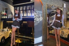 개그우먼? 트롯돌? 그녀의 무대 아래, ‘플리츠 스커트’로 완성한 소녀미
