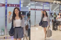 오나라, ’20년 연인’ 김도훈도 놀랄 ‘대학생’ 같은 비주얼…’흰티+청바지’는 진리