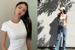 이제는 헐리웃 배우로 등극한 김윤지, “심플 is 베스트” 일상룩도 화보로 만드는 패션