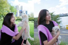 ‘로코퀸’ 김하늘, 40대 나이 무색한 한강에 뜬 ‘방부제 여신’의 청순한 일상