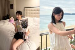 이제는 ‘어른 유정’…26세 생일 맞은 김유정, 시크한 미니스커트 자태 ‘훌쩍’