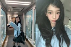 “AI가 현실로 튀어나왔나?”…카리나, 일상마저 화보로 만드는 CG 미모