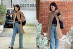 “역시 기은세”…단발 변신 후 선보인 ‘가을 데일리룩’의 완벽한 정석