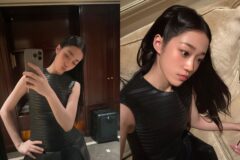 [파리 현지] 노윤서, 발렌시아가 쇼 등장에 ‘술렁’…’걸어 다니는 예술작품’
