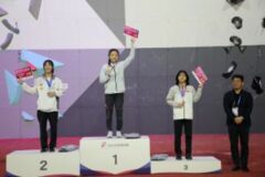 서채현·이도현, 전국체전 스포츠클라이밍 2관왕 올라…신은철은 국내 신기록 수립