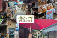 서울근교 여행 강화도 교동도 대룡시장 또는 교동시장