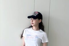“이게 꾸안꾸 정석” 오연서, 흰티 하나로 다 했다