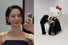 “고현정도 ‘살포시’ 인정”…’신혼’ 김나영, ‘헬로키티’ 옆 ‘수줍은’ 미소