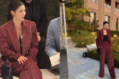 가을밤 뒤흔든 버건디 여신, 김유정! 소녀 이미지 완벽 탈피