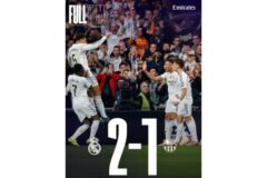 레알 마드리드, 엘 클라시코 2-1 승리…바르셀로나 4연승 저지