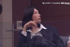 권력이 느껴지는 김연경 은퇴식 수트 착장