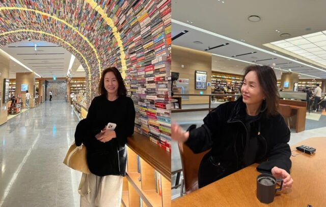 66세 여배우의 클래스…김미숙, 우아한 스타일로 완성한 지성미