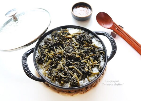 곤드레밥 짓기 솥밥 레시피 곤드레솥밥 집밥 한 끼